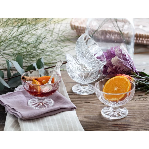 Madame Coco - Audrey 4-piece Glass Bowl Set Madame Coco - Audrey 4-piece Glass Bowl Set