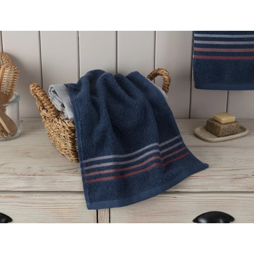 Madame Coco - Sandy Hand Towel - Indigo Madame Coco - Sandy Hand Towel - Indigo