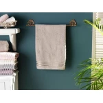 Madame Coco - Maynor Floss - Bordered Towel - Stone - مدام كوكو