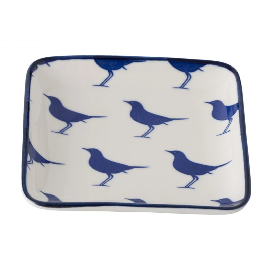 Madame Coco - Dream Blue Bird Square Plate - مدام كوكو - Image 2