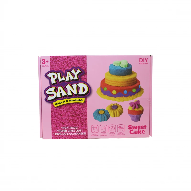 Play Sand, Magical & Mouldable, Sweet Cake