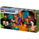 Lego - Minecraft The Nether The Warped Forest Building Set 287 Pieces - ليجو