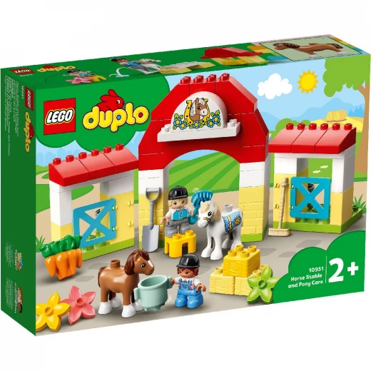 Lego - Duplo Horse Stable And Pony Care 65 Pieces Lego - Duplo Horse Stable And Pony Care 65 Pieces