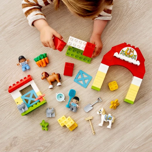 Lego - Duplo Horse Stable And Pony Care 65 Pieces - ليجو - Image 4