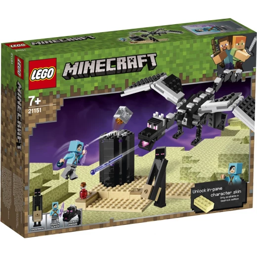 Lego - Minecraft The End Battle 222 Pieces Lego - Minecraft The End Battle 222 Pieces
