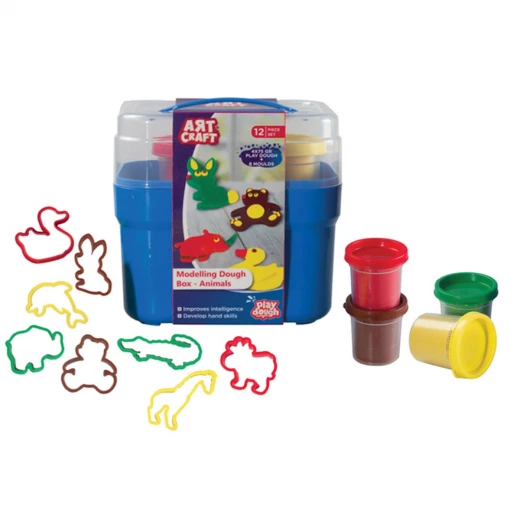 Dede Play Dough Basket - Animals - ديدي - Image 2