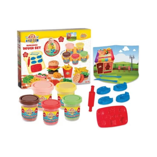 Art Craft Hamburger Dough Set Art Craft Hamburger Dough Set