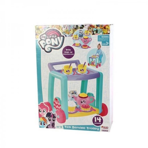 Dede My Little Pony Tea Service Trolley - ديدي - Image 2