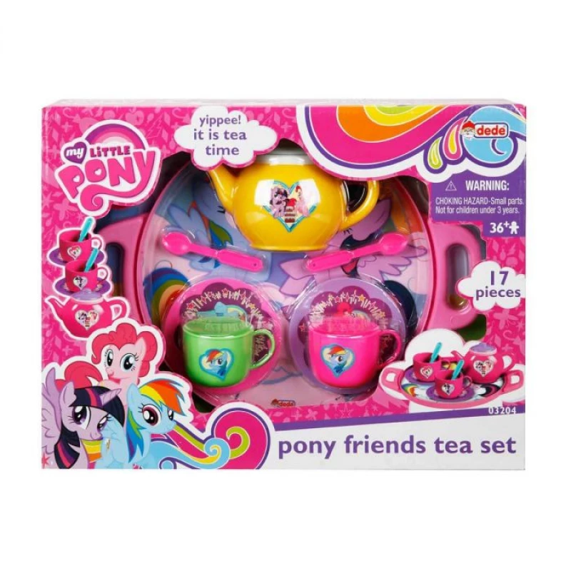 My Little Pony Tea Set with Tray - ماي ليتل بوني