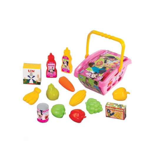 Minnie Mouse Small Market Basket Minnie Mouse Small Market Basket