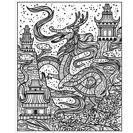 Usborne:, Magic Painting Dragons - يو إس بورن - Image 2