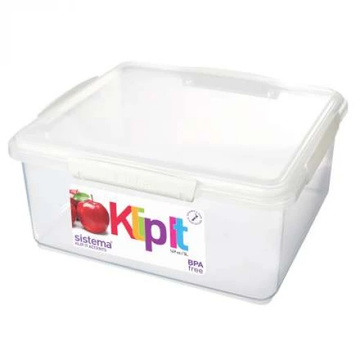 Sistema Rectangular Food Container, 5 Liter, Assorted Colors, One Container - سيستما - Image 3