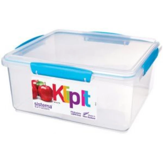 Sistema Rectangular Food Container, 5 Liter, Assorted Colors, One Container - سيستما - Image 4