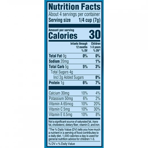 Gerber Yogurt Melts Freeze-Dried Yogurt Snack made with real fruit, Peach - جيربر - Image 4