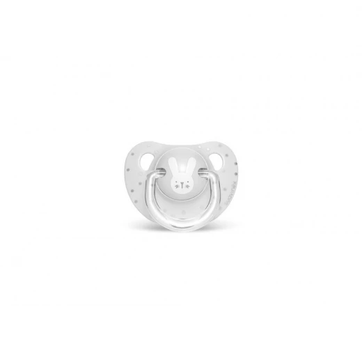Suavinex Evolution Anatomical Pacifier 0-6M, White Rabbit Suavinex Evolution Anatomical Pacifier 0-6M, White Rabbit
