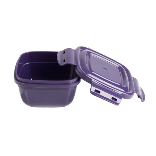 Madame Coco - Daily 2-piece Square Storage Container 900 - 1500 ml - Purple Madame Coco - Daily 2-piece Square Storage Container 900 - 1500 ml - Purple