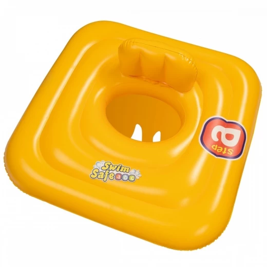 Bestway Baby Swim Safe Seat (Step A) Learn to Swim Square Inflatable, Yellow, 1-2 y Bestway Baby Swim Safe Seat (Step A) Learn to Swim Square Inflatable, Yellow, 1-2 y