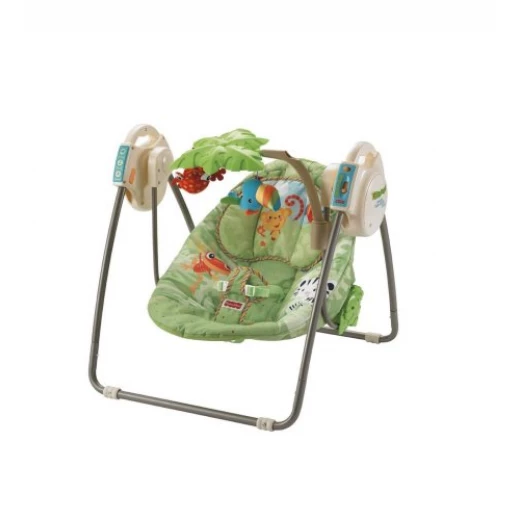 Fisher-Price - Rainforest Open-Top Cradle Swing - فيشر برايس - Image 3