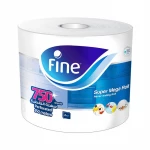 Fine Super Mega Roll Sterilized Paper Towels, 2 Ply, 750 Sheets - Fine
