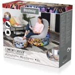 Bestway Lounge Chair Cruiser Graffiti Inflatable Sofa Arm Seat Relaxing Spots - بيست واي