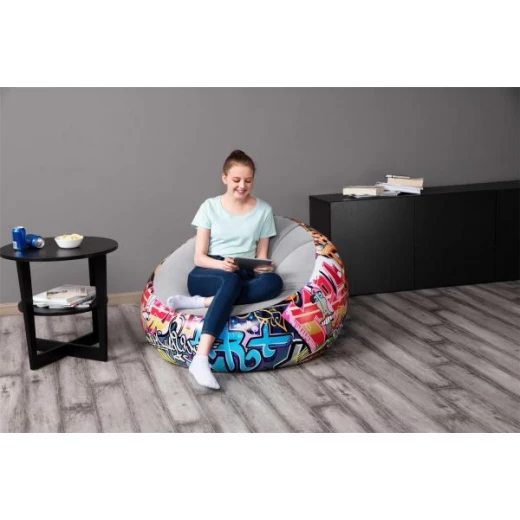 Bestway inflatable lounge chair Multicolour - بيست واي - Image 3