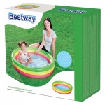 Bestway Inflatable 3 Ring Multicoloured Summer Pool - بيست واي