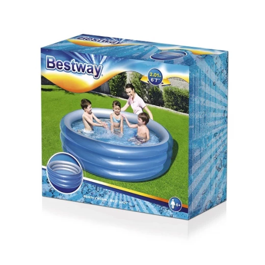 Bestway Big Metallic 3-Ring Pool 2.01m x H 53cm Bestway Big Metallic 3-Ring Pool 2.01m x H 53cm