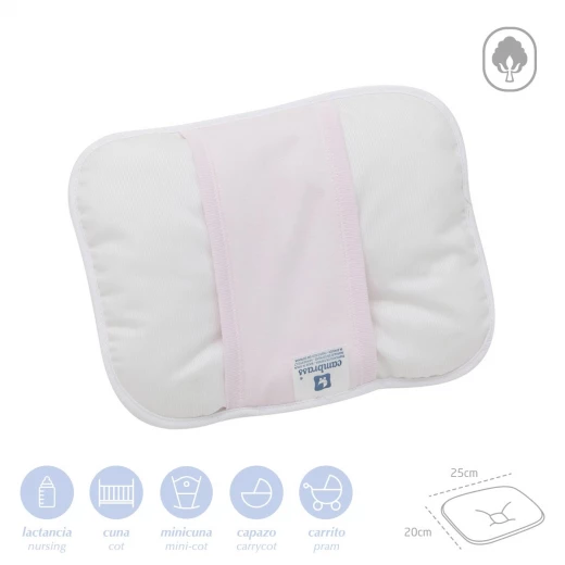 Cambrass - Arm Pillow 25x20 Cm Liso E Pink - كامبراس - Image 2