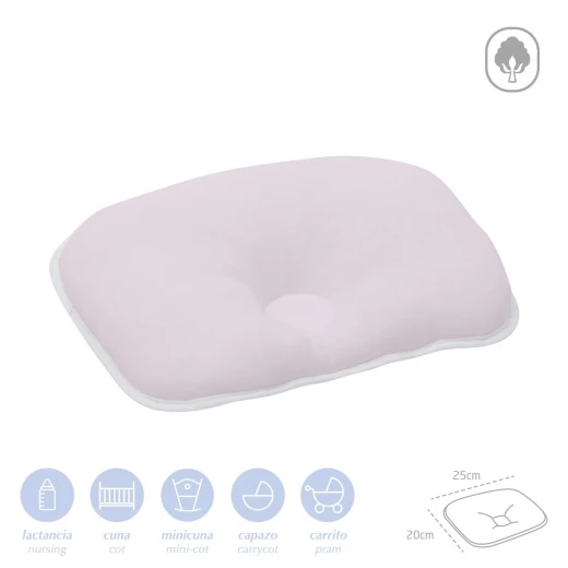 Cambrass - Arm Pillow 25x20 Cm Liso E Pink Cambrass - Arm Pillow 25x20 Cm Liso E Pink