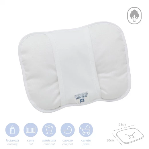 Cambrass - Arm Pillow 25x20 Cm Liso E White - كامبراس - Image 2