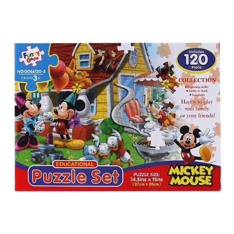 Kids puzzle set Mickey mouse puzzle - فني جيم