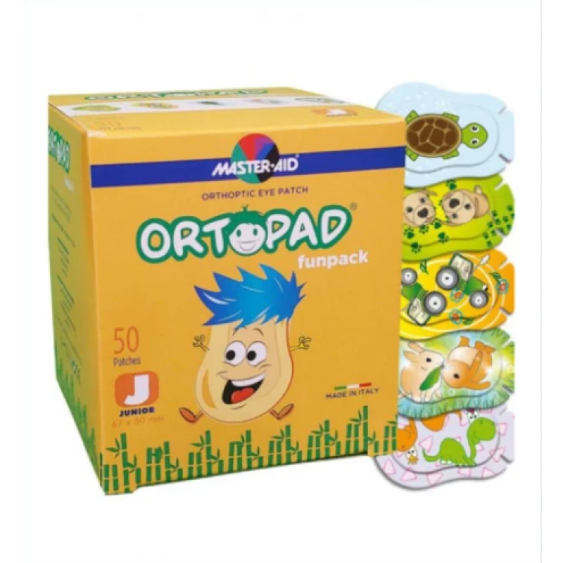 Master Aid Ortopad Soft Eye Patch Junior - Master-Aid