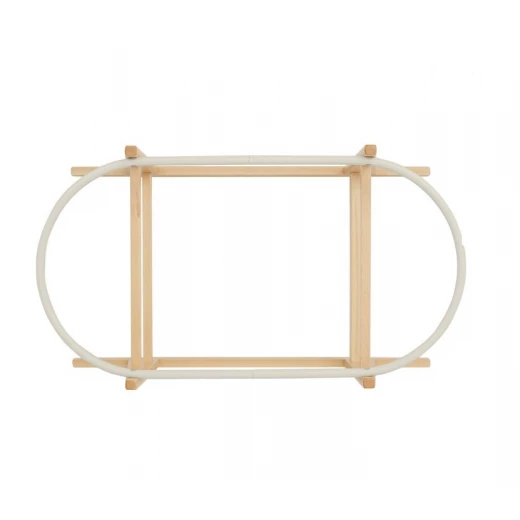 Cambrass Wooden Carrycot Stand - Beige - كامبراس - Image 2