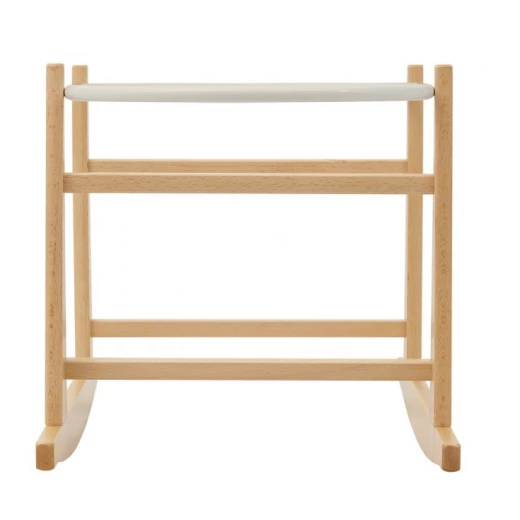 Cambrass Wooden Carrycot Stand - Beige Cambrass Wooden Carrycot Stand - Beige