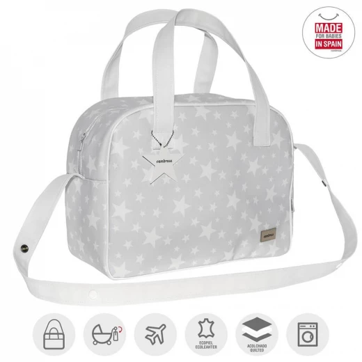 Cambrass - Diaper Bag Prome Etoile Grey Cambrass - Diaper Bag Prome Etoile Grey