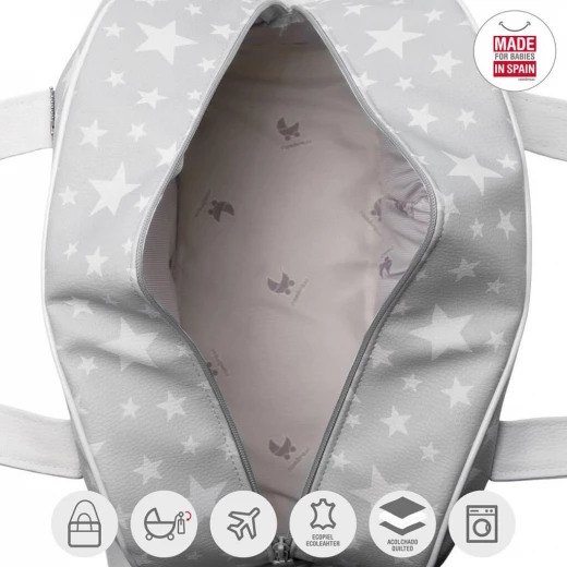 Cambrass - Diaper Bag Prome Etoile Grey - كامبراس - Image 2