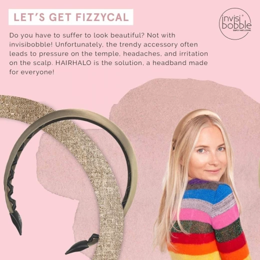 عصابة رأس Invisibobble Let's Get Fizzycal Hairhalo - انفيزبوبل - Image 3
