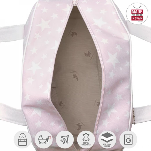 Cambrass Maternity Bag Prome Stars Pink - كامبراس - Image 2