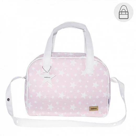 Cambrass Maternity Bag Prome Stars Pink - كامبراس - Image 4