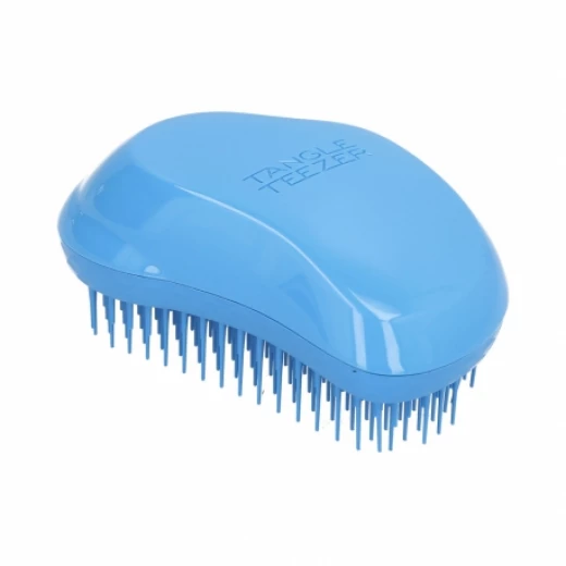 Tangle Teezer Thick and Curly Detangling Hair Brush Blue - تانجل تيزر - Image 3