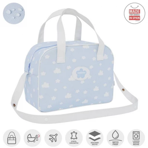 Cambrass - Maternity Bag Prome Nube Blue - كامبراس - Image 3