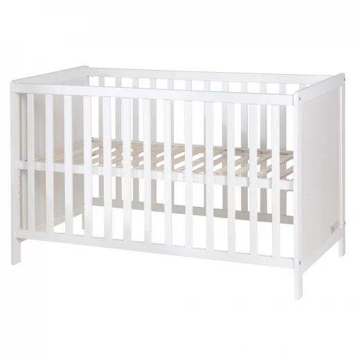 Extra Bed, 60 X 120 Cm, Taupe, Adjustable, 5 Slip Rungs, Incl. Slatted Base & Mattress - تراما بيبي - Image 3