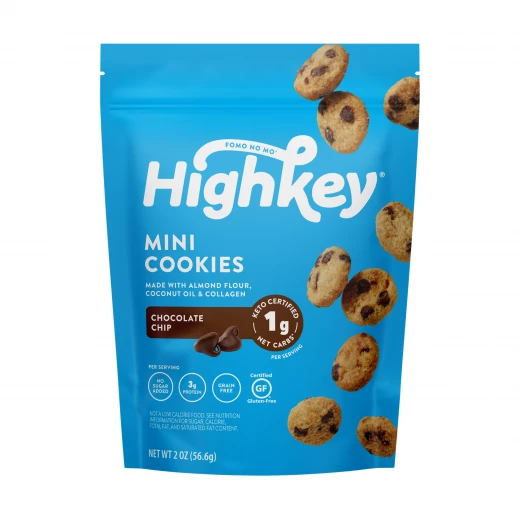 HighKey Chocolate Chip Mini Cookies HighKey Chocolate Chip Mini Cookies