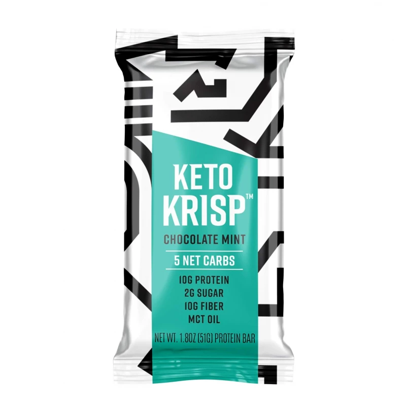 Keto Krisp Chocolate Mint Protein Bar - كيتو كريسب