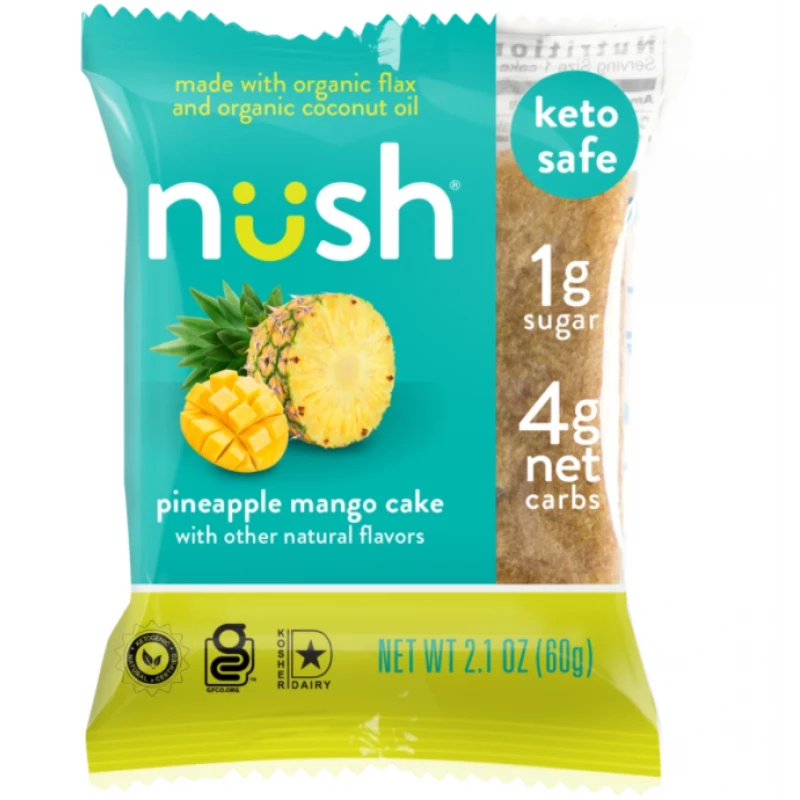 Nush Pineapple Mango Cake (Pack of 6) - ناش
