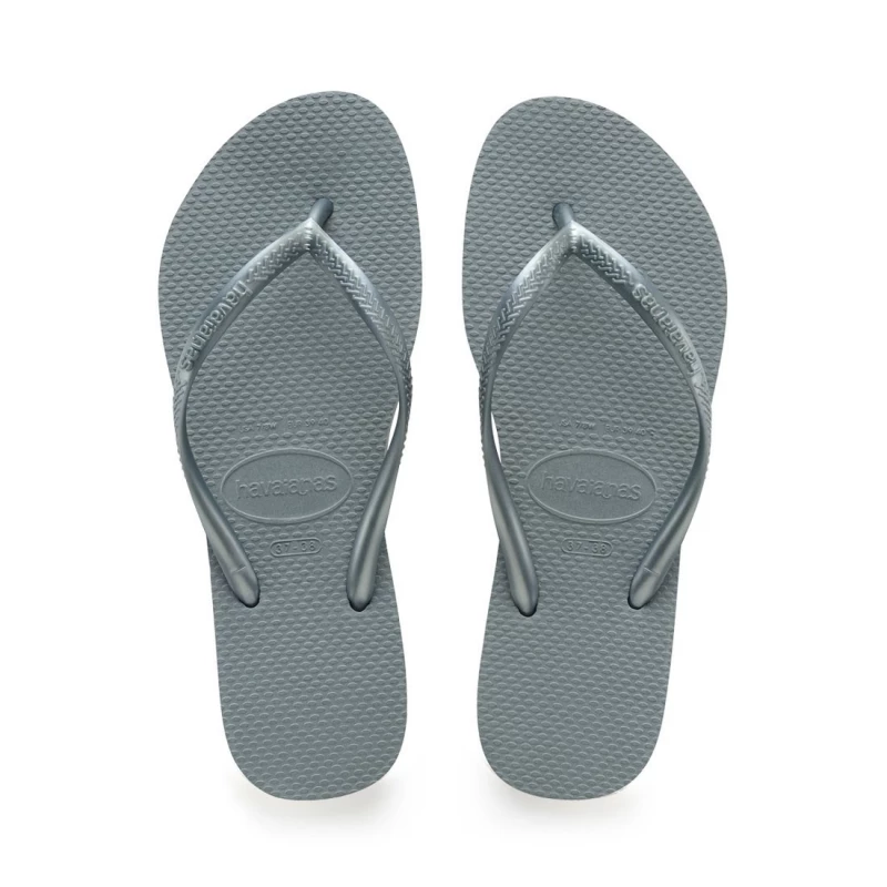 Havaianas Slim Silver Blue 37/38 - هافياناس
