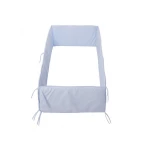Cambrass - Cot Bumper 420x30x3 cm Liso E Blue - كامبراس