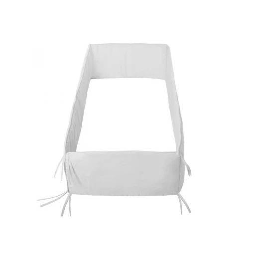 Cambrass - Cot Bumper 420x30x3 cm Liso E White Cambrass - Cot Bumper 420x30x3 cm Liso E White