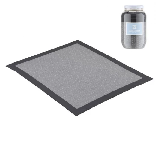 بطانية قطن للأطفال 80 × 100 × 1 سم لون اسود من كامبرس بطانية قطن للأطفال 80 × 100 × 1 سم لون اسود من كامبرس