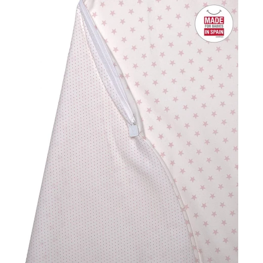 Cambrass - Nursing Pillow Cover 127 x 79 cm, Star Pink - كامبراس - Image 3